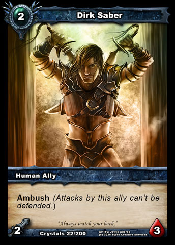 Dirk Saber (Human Ally)