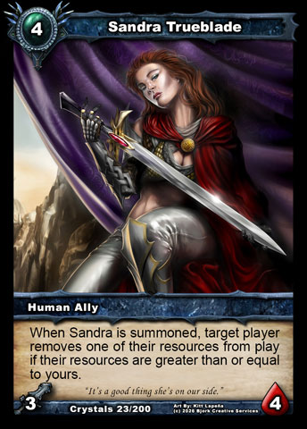 Sandra Trueblade (Human Ally)