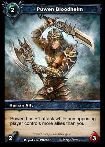 Puwen Bloodhelm (Human Ally)