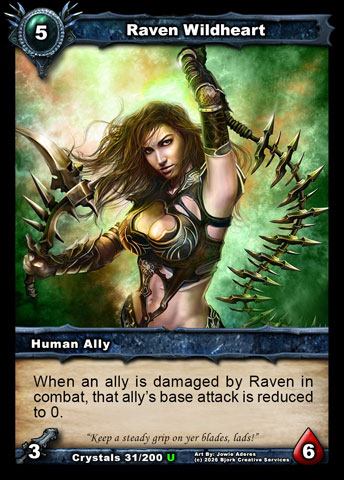 Raven Wildheart (Human Ally)
