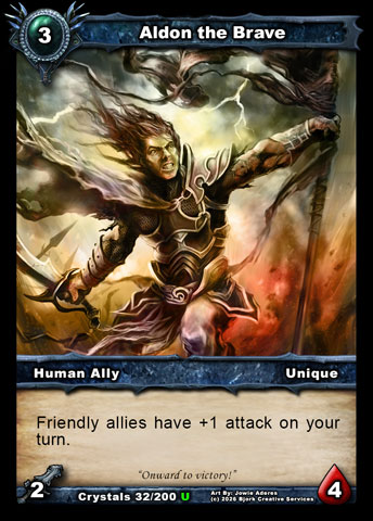 Aldon the Brave (Human Ally)