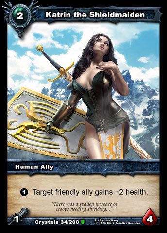 Katrin the Shieldmaiden (Human Ally)