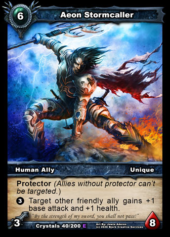 Aeon Stormcaller (Human Ally)