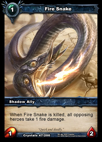 Fire Snake (Shadow Ally)