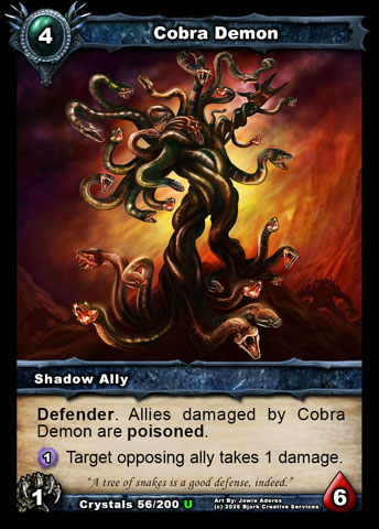 Cobra Demon (Shadow Ally)