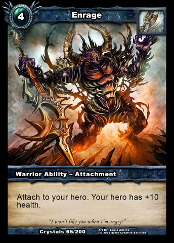 Enrage (Warrior Ability - Attachment)