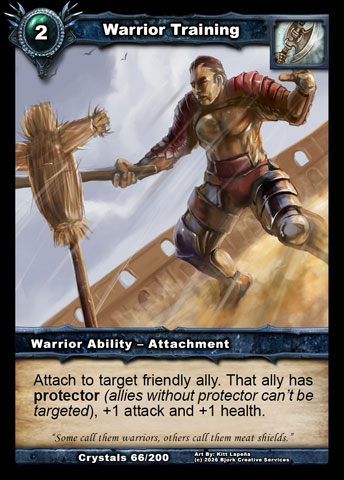 Warrior Training (Warrior Ability - Attachment)