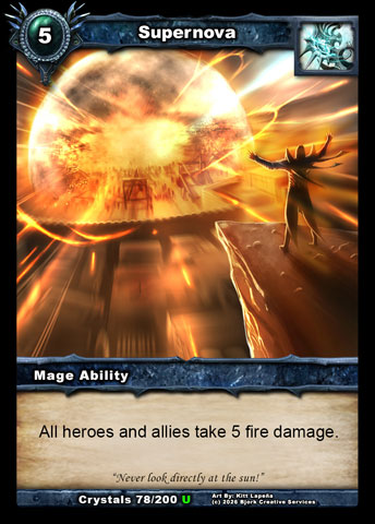 Supernova (Mage Ability)