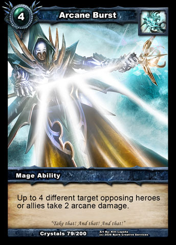 Arcane Burst (Mage Ability)
