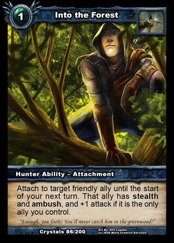 Into the Forest (Hunter Ability - Attachment)