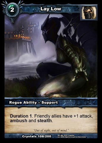 Lay Low (Rogue Ability - Support)