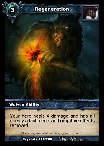 Regeneration (Wulven Ability)