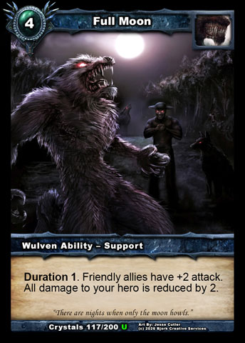 Full Moon (Wulven Ability - Support)