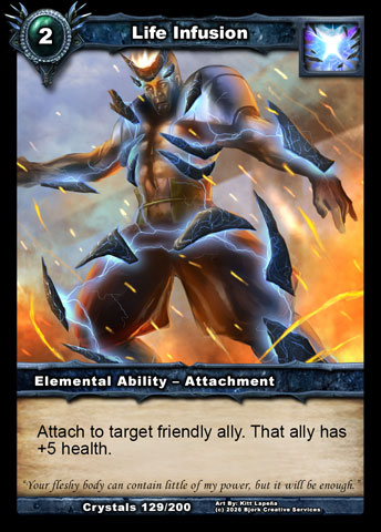 Life Infusion (Elemental Ability - Attachment)
