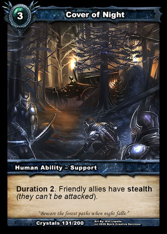 Cover of Night (Human Ability - Support)
