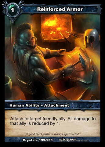 Reinforced Armor (Human Ability - Attachment)