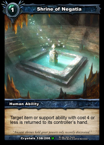 Shrine of Negatia (Human Ability)