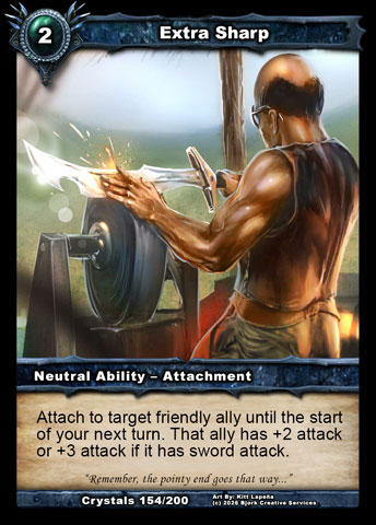 Extra Sharp (Neutral Ability - Attachment)