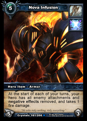 Nova Infusion (Warrior, Elemental Item - Armor)