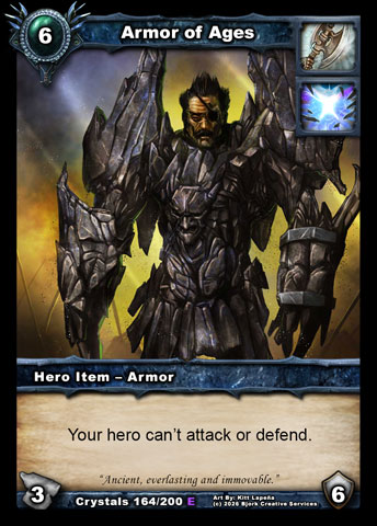 Armor of Ages (Warrior, Elemental Item - Armor)