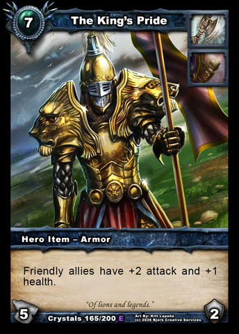 The King's Pride (Warrior, Priest Item - Armor)