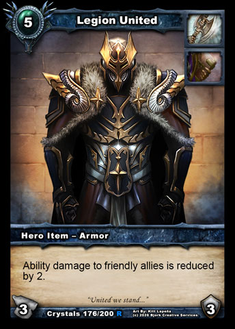 Legion United (Warrior, Priest Item - Armor)