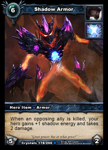 Shadow Armor (Wulven, Elemental Item - Armor)