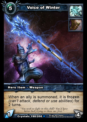 Voice of Winter (Mage, Priest Item - Weapon)