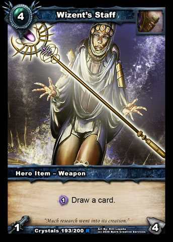 Wizent's Staff (Priest Item - Weapon)