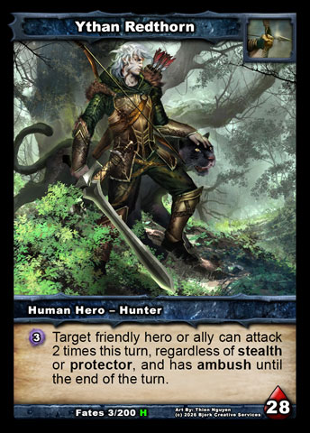 Ythan Redthorn (Human Hunter Hero)