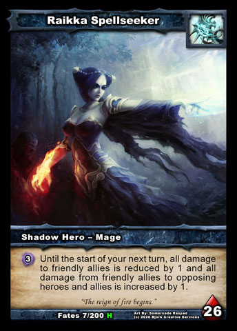 Raikka Spellseeker (Shadow Mage Hero)