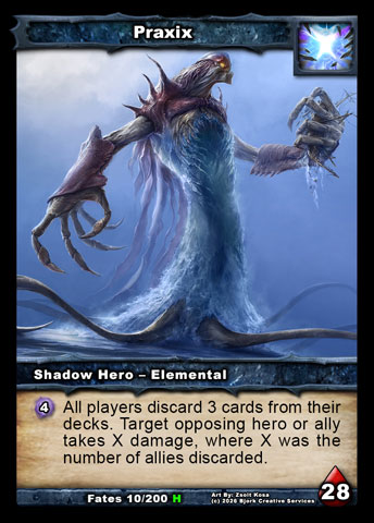 Praxix (Shadow Elemental Hero)