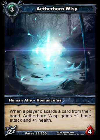 Aetherborn Wisp (Human Ally - Homunculus)