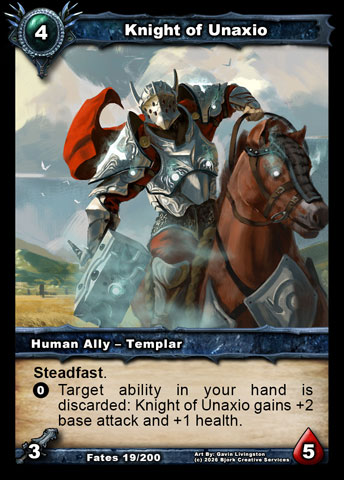 Knight of Unaxio (Human Ally - Templar)