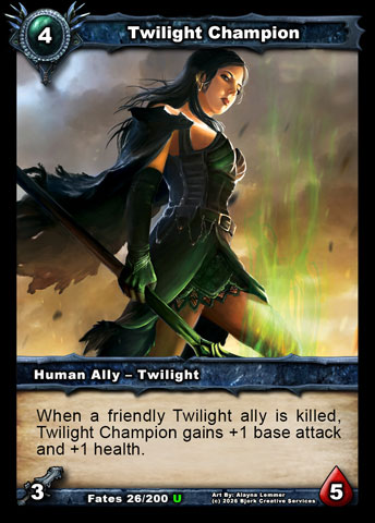Twilight Champion (Human Ally - Twilight)