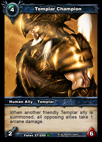 Templar Champion (Human Ally - Templar)