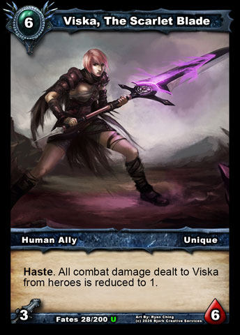 Viska, The Scarlet Blade (Human Ally)