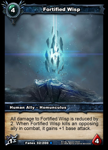 Fortified Wisp (Human Ally - Homunculus)