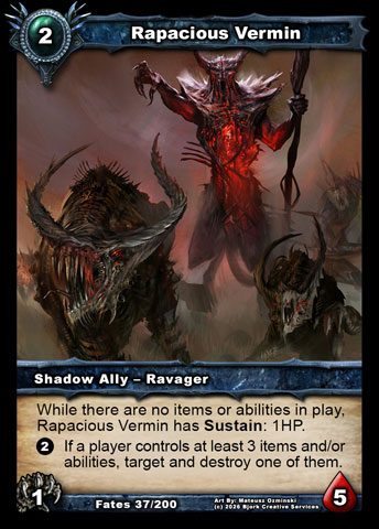 Rapacious Vermin (Shadow Ally - Ravager)