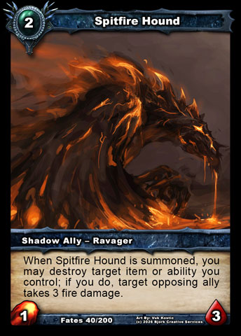 Spitfire Hound (Shadow Ally - Ravager)
