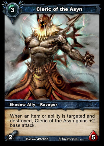 Cleric of the Asyn (Shadow Ally - Ravager)