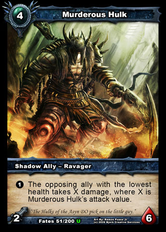 Murderous Hulk (Shadow Ally - Ravager)