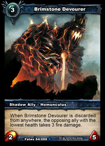 Brimstone Devourer (Shadow Ally - Homunculus)