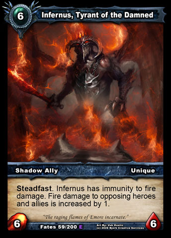 Infernus, Tyrant of the Damned (Shadow Ally)