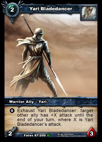 Yari Bladedancer (Warrior Ally - Yari)