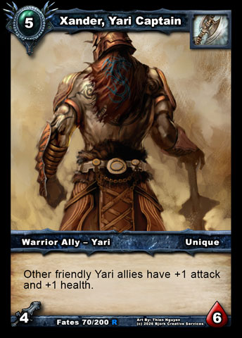 Xander, Yari Captain (Warrior Ally - Yari)