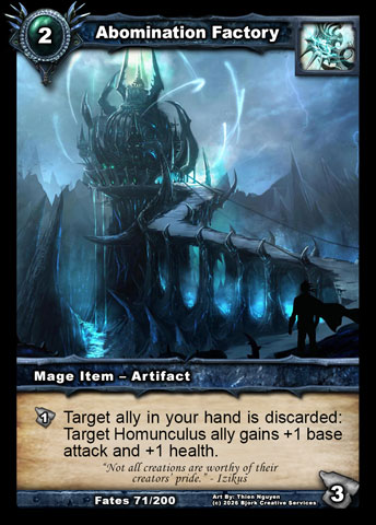 Abomination Factory (Mage Item - Artifact)