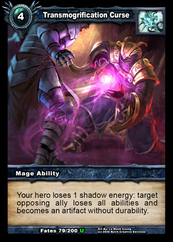 Transmogrification Curse (Mage Ability)