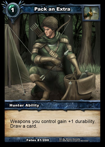 Pack an Extra (Hunter Ability)