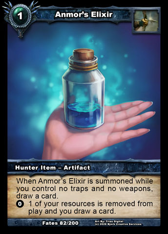 Anmor's Elixir (Hunter Item - Artifact)